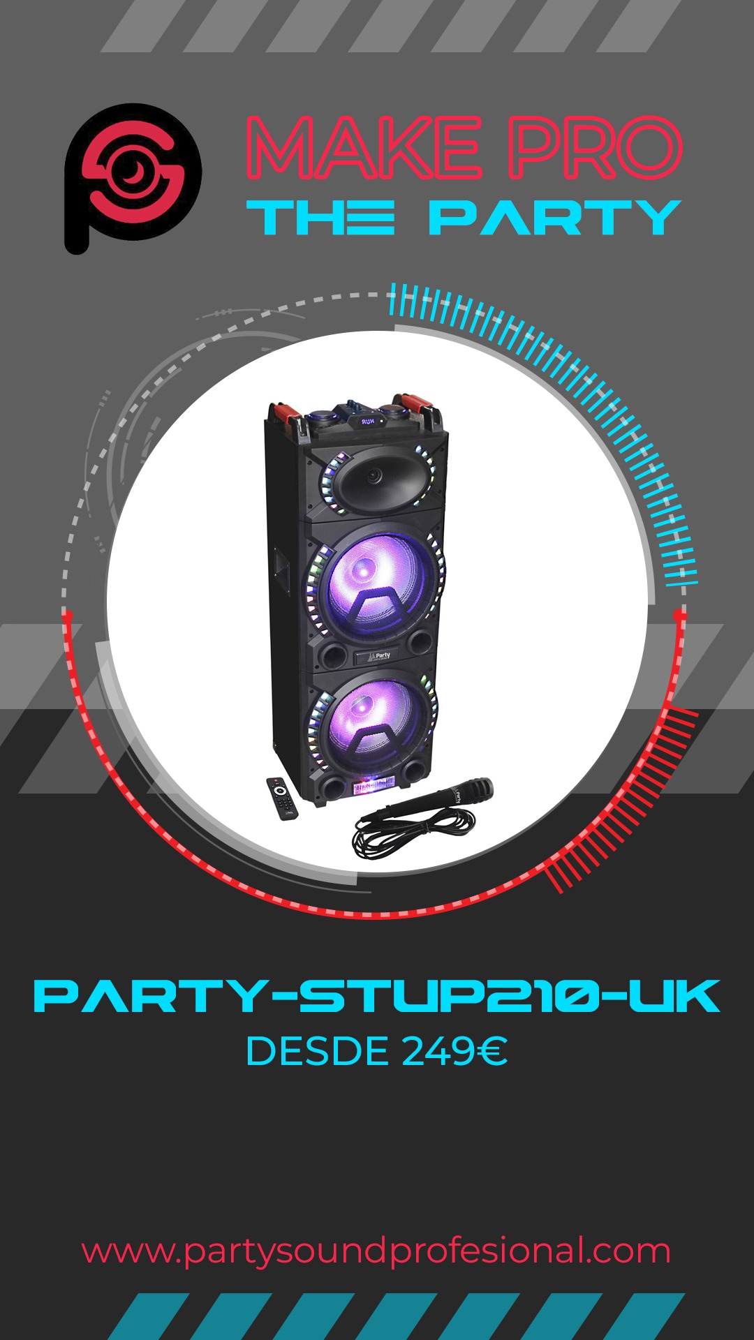 DISEÑO DE BANNERS - PARTYSOUND PROFESIONAL